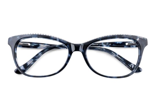 Briller Parking fra eo Selection Havana Acetate cateye Large