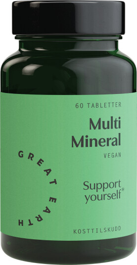 Great Earth Multi Mineral tabletter, 60 stk. Great Earth Multi Mineral tabletter, 60 stk.