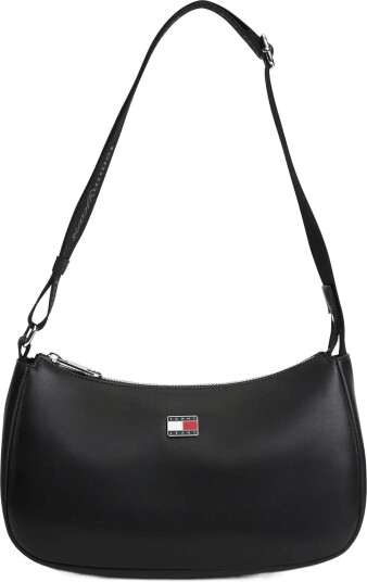 Tommy Hilfiger Tjw Daily Elevated Shoulder Bag   Black   ONE SIZE