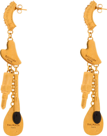 Balmain Dame Accessories Gul ONE SIZE,