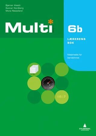 Multi 6b, 2. Utgave Av Bjørnar Alseth, Gunnar Nordberg, Mona Røsseland