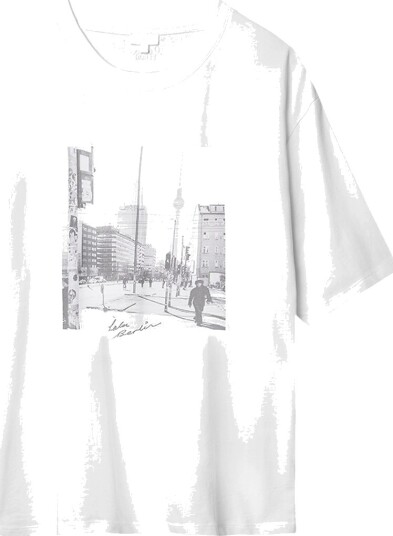 Lala Berlin T skjorte Berlin Hvit m. Trykk Lala Berlin Medium T skjorte