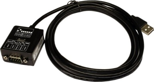 Exsys Ex-1309-9 Sort 1,8 M Usb Type-A Db-9 Hankjønn Hankjønn