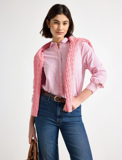 Lindex Long Sleeved Shirt Multi/patterned 44
