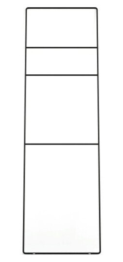 Metallbude Estina håndkleholder 55 cm sort