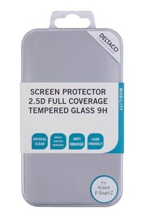 Deltaco Skjermbeskytter 2.5D Herdet Glass for Huawei P Smart Z