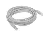 Alantec - Koblingskabel - Rj-45 (Hann) Til Rj-45 (Hann) - 50 Cm - Foliebelagt Uskjermet Tvinnet Kabelpar (F/Utp) - Cat 6 - Flertrådet - Lysegrå