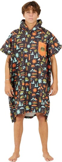 After Essentials Poncho Outdoor Trekking Black