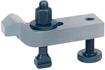 Format Spännjärn Din 6316v 14/28 56mm Böjt Med Ställbar Stödskruv