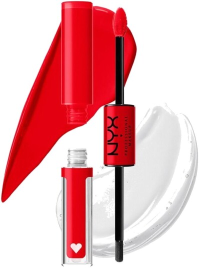 NYX Professional Makeup Shine Loud High Lip Shine 17 Rebel In Red Lips Leppestift Makeup Skjønnhet