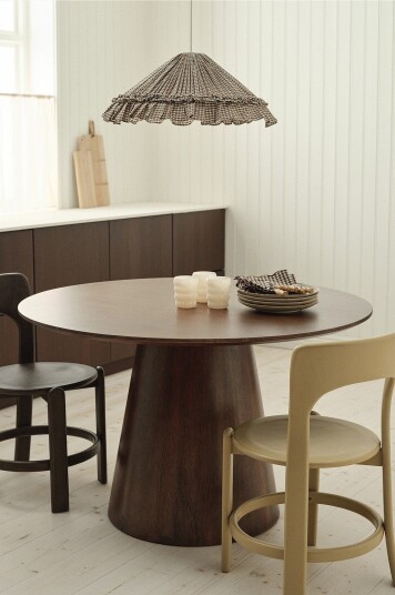Ellos Home Spisebord Wiki Ø120 cm Brun