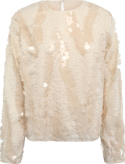 Second Female Glimmer Blouse JET STREAM M Second Female Glimmer Blouse JET STREAM M