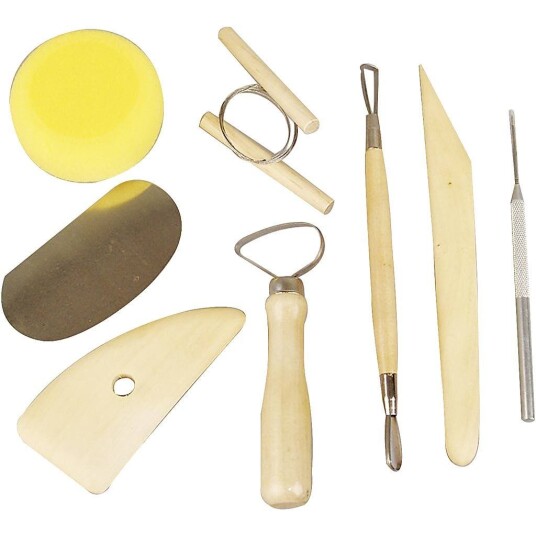 Creativ Company Modeling Tool Set 8 pcs. Creativ Company Modeling Tool Set 8 pcs.