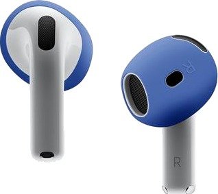 Sklisikkert øreproppdeksel i silikon for AirPods 4/AirPods 5 - Blå