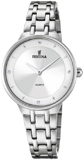 Festina Dameklokke F20600 1 Mademoiselle Sølvfarget/Stål Ø30.5 mm Festina Dameklokke F20600 1 Mademoiselle Sølvfarget/Stål Ø30.5 mm