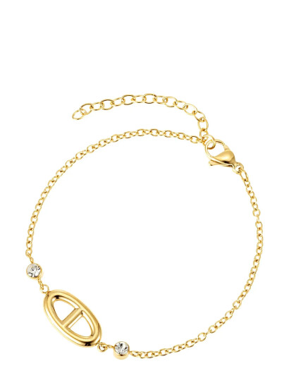 By Jolima Celine With Small Crystal Gold ONE SIZE 21 cm By Jolima Celine With Small Crystal Gold ONE SIZE 21 cm