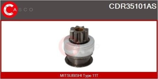 Lite tannhjul starter CASCO CDR35101AS