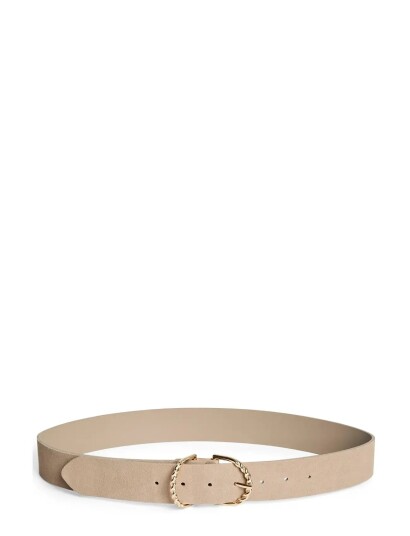 Pieces Pcginiesta Suede Jeans Belt   Gold   80