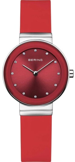 Bering Dameklokke 10129 503 Classic Rød/Gummi Ø29 mm