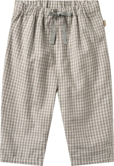 Wheat Trousers Lined Arne   GREYBROWN CHECK   74