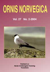 Norsk Ornitologisk Forening Ornis Norvegica   2004 2