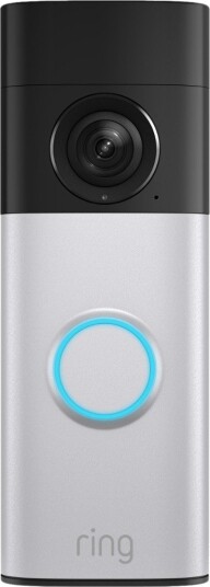 Ring Battery Video Doorbell Plus Retinal 2K ringeklokke sølv Ring Battery Video Doorbell Plus Retinal 2K ringeklokke sølv