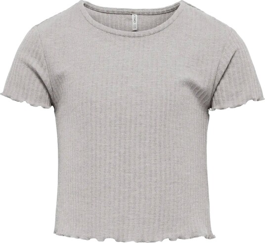 Kids Only Kognella S/S O Neck Top Noos Jrs Grey 134 140