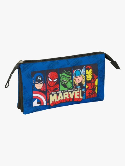 Marvel Avengers Trippelpennal Blå Marvel Avengers Trippelpennal Blå