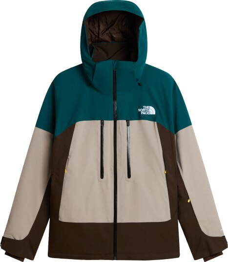 The North Face Men"s Chakal Jacket Pacific Teal/Stone Slab/Dark Chestnut, XXL