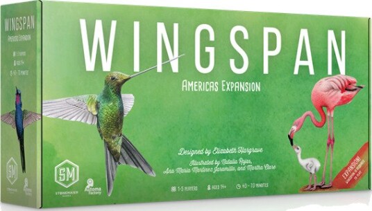 Wingspan Americas Brettspill