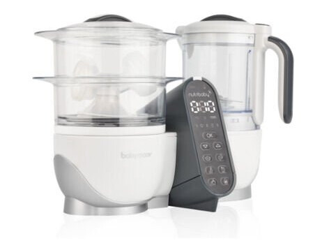 BABYMOOV NUTRIBABY+ KJØKKENMASKIN, HVIT