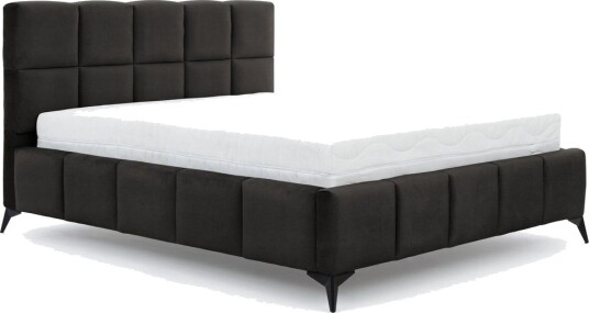 Kamble Sengeramme med Oppbevaring 180x200 cm Mørkegrå