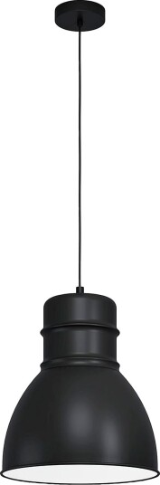 EGLO Pendellampe Ebury Svart Takpendler