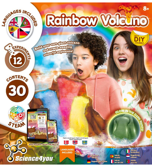 Science4you Rainbow Volcano 40329 Science4you Rainbow Volcano 40329