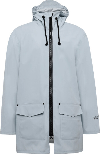 Stutterheim Stockholm Patch Matte Frost Grey   Grey   S