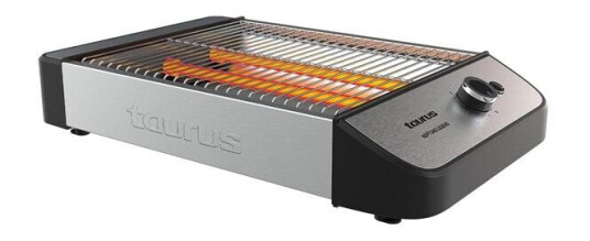 Taurus Neptuno Legend Brødrister for 4 Skiver 1000W Sølv Taurus Neptuno Legend Brødrister for 4 Skiver 1000W Sølv