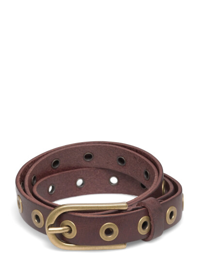 DEPECHE Narrow Belt - Brown - 95 DEPECHE Narrow Belt - Brown - 95