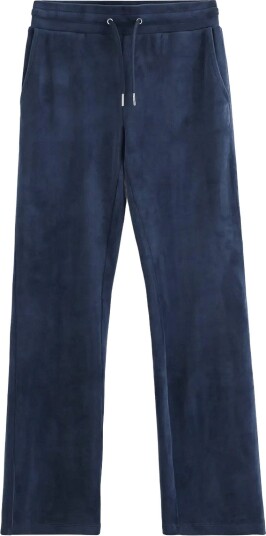 Lindex Velour Trousers NAVY 152