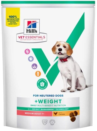 Hill's tørrfôr Adult Ve C Multibenefit + Weight Medium 10 kg