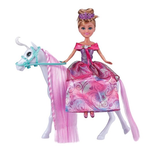 Sparkle Girlz Princess Dukke Prinsesse Med Hest