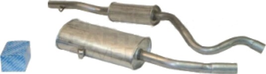 Eksosanlegg Professional Parts 253448005