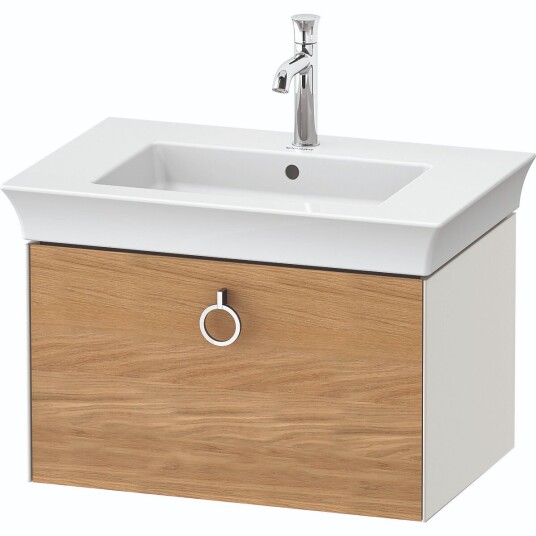 Duravit White Tulip Servantskap 1 skuff 68,4x45,8x41 cm Eik/Nordisk Hvit Matt