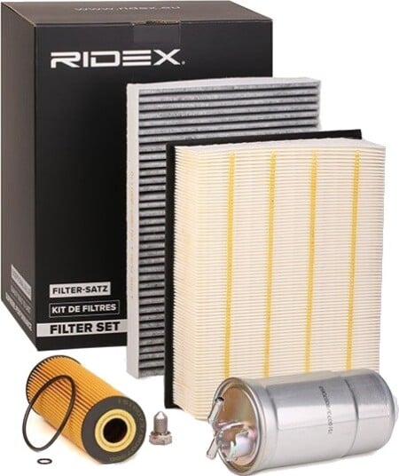 RIDEX 4055F0789 Filtersett