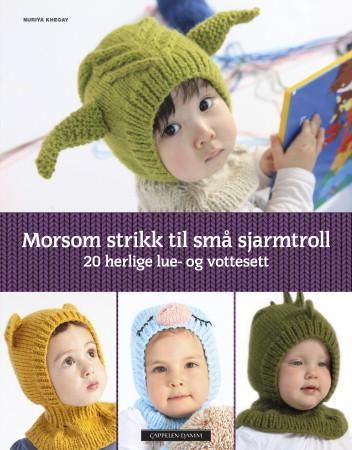Morsom strikk til små sjarmtroll Innbundet