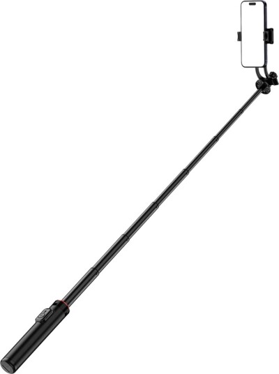 Selfiestang Hurtel Selfie Stick Wc1y2s Teleskopisk Tripod 1,3 M I Aluminium Med Telefonholder - Svart Selfiestang Hurtel Selfie Stick Wc1y2s Teleskopisk Tripod 1,3 M I Aluminium Med Telefonholder - Svart