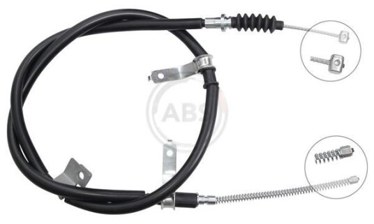 Tautrekk, håndbremse A.B.S. K17312 Tautrekk, håndbremse A.B.S. K17312