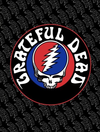 Rocksax Grateful Dead Logo Sherpa Fleece Throw 50 in x 60 in 78899424