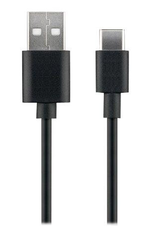 MicroConnect USB-C til USB 2.0 Kabel 50 cm Svart