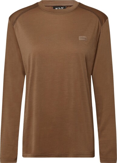 H2O Birkholm Essential Baselayer L/S Te Brown S