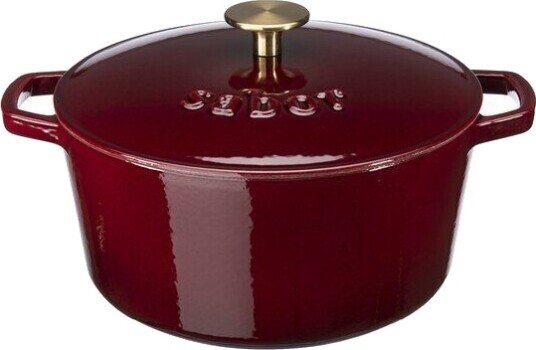 Sabor Støpejernsgryte 4,4L zinfandel/brass Sabor Støpejernsgryte 4,4L zinfandel/brass